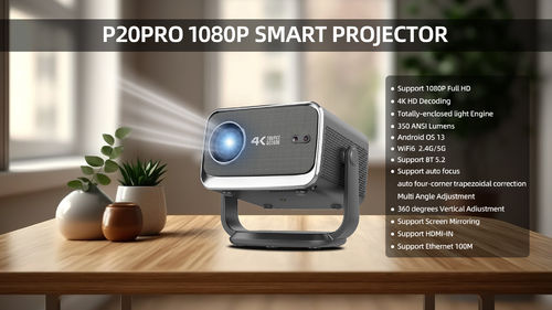 Jüngste unternehmensnachrichten über FLYIN P20Pro - 1080P-Smart-Projektor, der Ihr Seherlebnis neu definiert!
