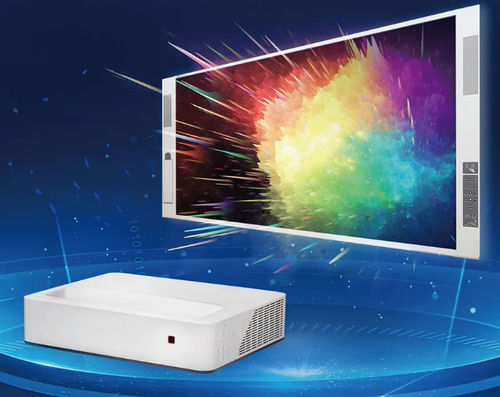 Jüngste unternehmensnachrichten über FLYIN AH428UT Ultra-Kurzdistanz-Laser-Engineering-Projektor definiert professionelle Display-Standards