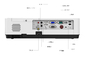 5000 tragbarer Projektor 3lcd volles Hd 1080P WIFI des Lumen-Büro-4k