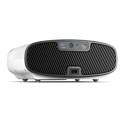 Flyin Q7 LCD LED-Lampen Android-Projektor eingebauter Stereo-Lautsprecher US EURO Stecker