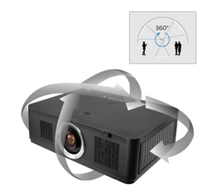 Flyin RL-K1 3D High WUXGA 3LCD Outdoor Heimkino Projektor Hohe Helligkeit 10000 Lumens Unterstützt 4K