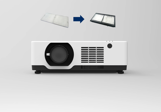 FLYIN 4K Laser 3LCD 7000 Ansi-Lumens Projektor 3840*2160 Präsentationsgeräte für große Räume im Freien