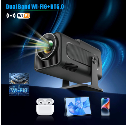 FLYIN HY320MINI 4K Ultra HD 3D Portable Short Throw Projektoren und Präsentationsgeräte für Heimkino und Kino
