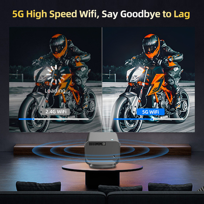 FLYIN P20 Pro 4K 350Lms 1080P Full HD Projektor Autofokus Linsen LCD Lampe Android 13 Airplay Portable Heimkino Verwendung
