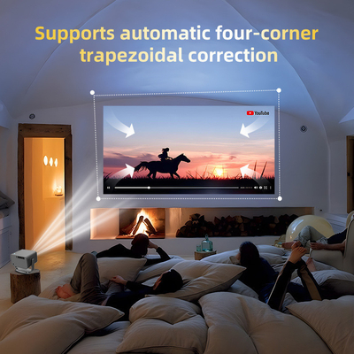 FLYIN P20 Pro 4K 350Lms 1080P Full HD Projektor Autofokus Linsen LCD Lampe Android 13 Airplay Portable Heimkino Verwendung
