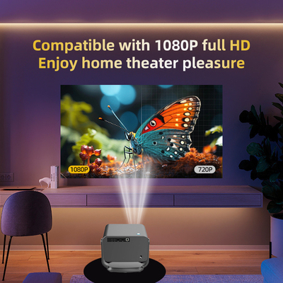 FLYIN P20 Pro 4K 350Lms 1080P Full HD Projektor Autofokus Linsen LCD Lampe Android 13 Airplay Portable Heimkino Verwendung