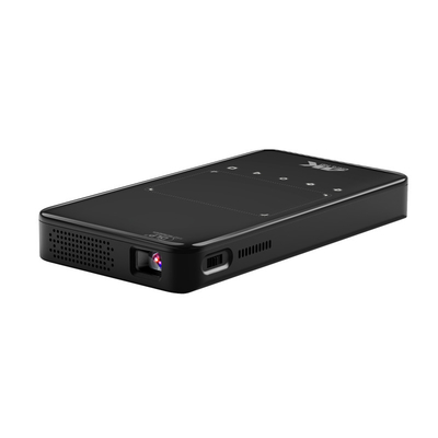Flyin S90 4K Mini Portable Android Smart DLP Projektor WIFI Bluetooth aktiviert in Form von Mobiltelefon US Stecker LED-Lampe 3D-Batterie