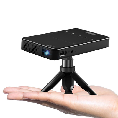 Flyin S90 4K Mini Portable Android Smart DLP Projektor WIFI Bluetooth aktiviert in Form von Mobiltelefon US Stecker LED-Lampe 3D-Batterie
