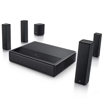 Flyin M1 5000 Lumens DLP Laser Projektor 3D 4K Android Ultra Short Throw Heimkino Projektor 300 Zoll Bildschirm Portable Laser TV Projektor 1080p US