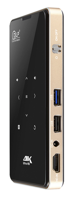 Flyin P09 4K HD Projektor Portable Android 9.0 16GB ROM LED-Lampe für Zuhause und Bildung