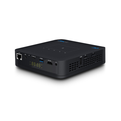 Flyin P15 1080P Full HD DLP-Projektor Portable WIFI Android 9 IOS Heimkino 4K Auto 3D Stereo Eingebaut 4-Stunden-Batterie Manuelle Fokussierung