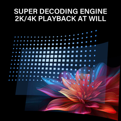 Flyin P50 Heimkino 1080P 4K Projektor Allwinner H713 Projektor 800 ANSI Lumens Heim-TV-Projektor