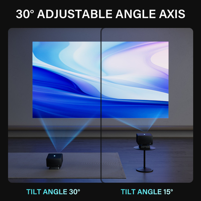 Flyin P50 Heimkino 1080P 4K Projektor Allwinner H713 Projektor 800 ANSI Lumens Heim-TV-Projektor