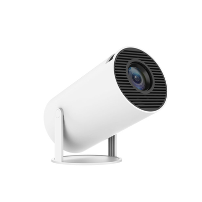 Flyin HY300 3D 4K Mini Android LED Projektor 1080P Smart WiFi mit Weitwinkel Klarheit Portable und eingebauter Lautsprecher