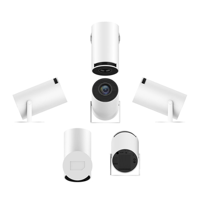 Flyin HY300 3D 4K Mini Android LED Projektor 1080P Smart WiFi mit Weitwinkel Klarheit Portable und eingebauter Lautsprecher