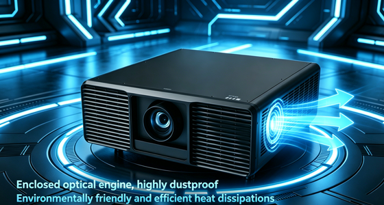 Laser-DLP-Projektor mit 13.000 Lumens Helligkeit 4K Kompatibel für große Außenanwendungen