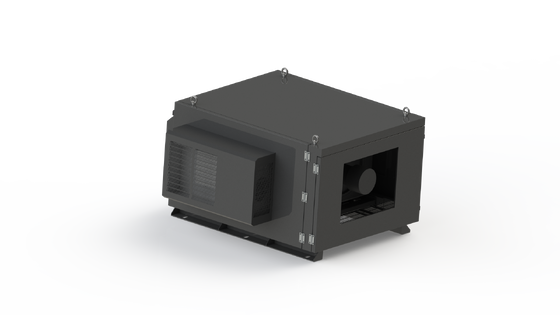 Außenprojektorgehäuse mit konstanter Temperatur, IP65, IP66, Dual-System, Kühlung, Heizung, 15–50 ℃, für Projektoren mit 5000–50000 lm