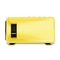 Tragbare LED Projektoren YG300 Mini Pocket 4k färben sich für Home Theater gelb