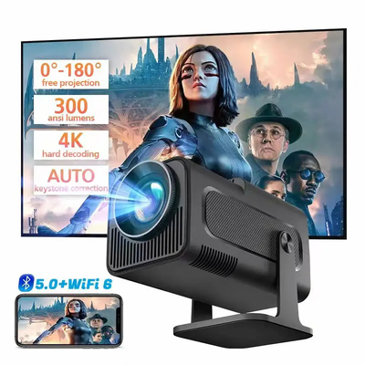 FLYIN HY320MINI 4K Ultra HD 3D Portable Short Throw Projektoren und Präsentationsgeräte für Heimkino und Kino