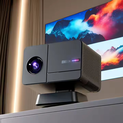 Flyin P50 Heimkino 1080P 4K Projektor Allwinner H713 Projektor 800 ANSI Lumens Heim-TV-Projektor
