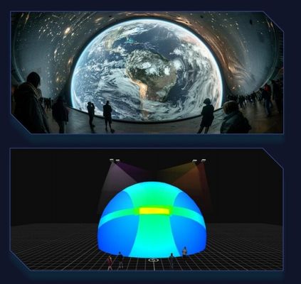 Flyin A1 4K verteilter konvergierter Server Großes Projektionssystem für den Rand Fusion Dome 3D-Mapping Immersionsraum
