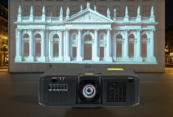 Flyin M9U 3LCD Outdoor Laser Projektor WUXGA 9000ANSI Lumen für Großveranstaltungen, Technik, Klassenzimmer, Konferenzraum