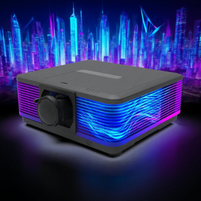 Flyin 2025 Professionelle 3LCD 4K Laserprojektor 10000 Ansi Lumens Ultra Hd 3840x2160 Hohe Helligkeit Für die Unternehmensbildung Große Orte 3D-Mapping