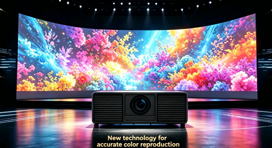 Laser-DLP-Projektor mit 13.000 Lumens Helligkeit 4K Kompatibel für große Außenanwendungen