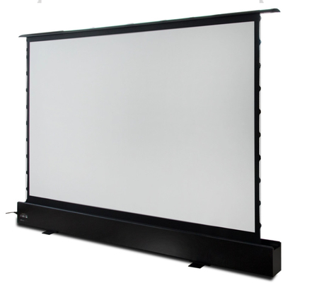 Elektrischer Boden-steigender faltbarer Projektor-Schirm-Stand HDTV verfügbar