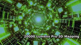 Ultimativer 3D-Mapping-Laserprojektor mit 20.000 Lumen